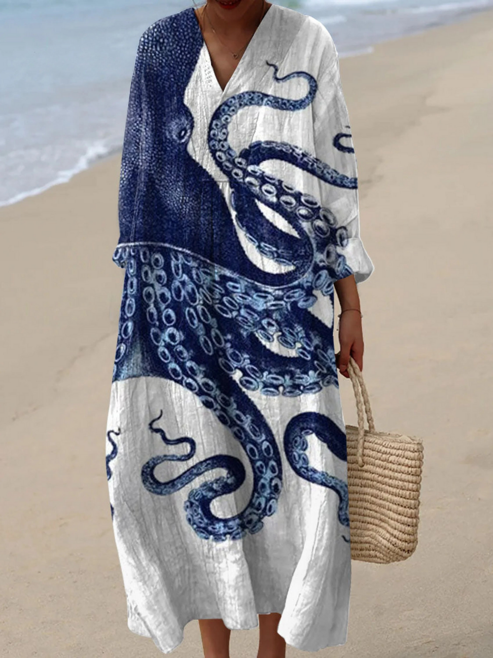Alina | Breezy Summer Dress with Long Sleeves